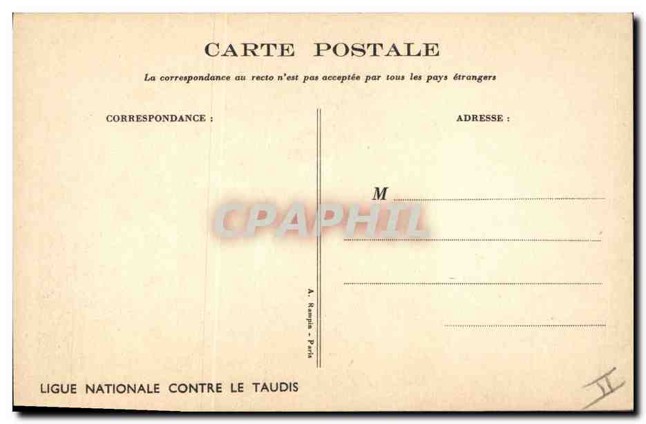 CPA Fantaisie Illustrateur Poulbot  — Verso