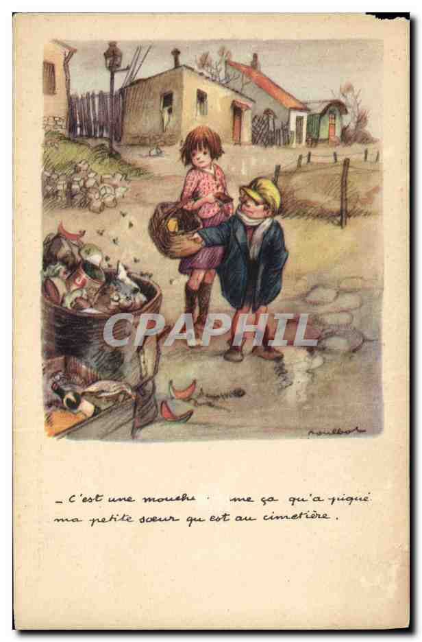 CPA Fantaisie Illustrateur Poulbot 