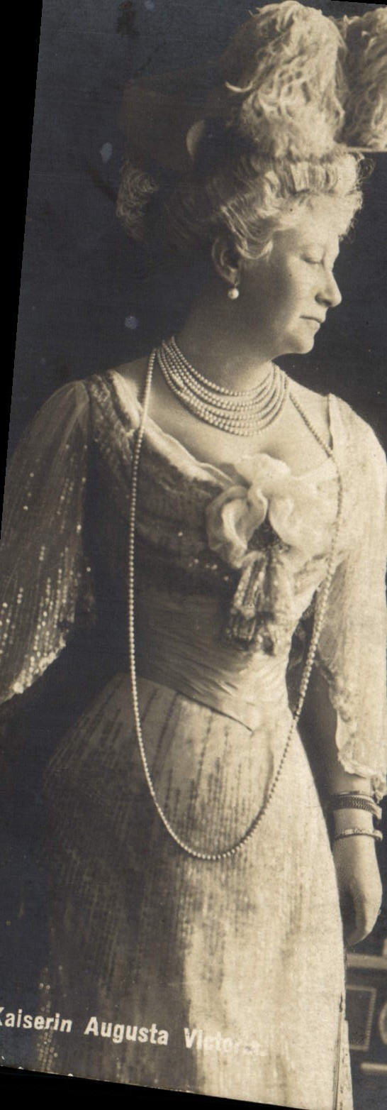 Kaiserin Augusta Victoria — Portrait en buste — éditeur non identifié