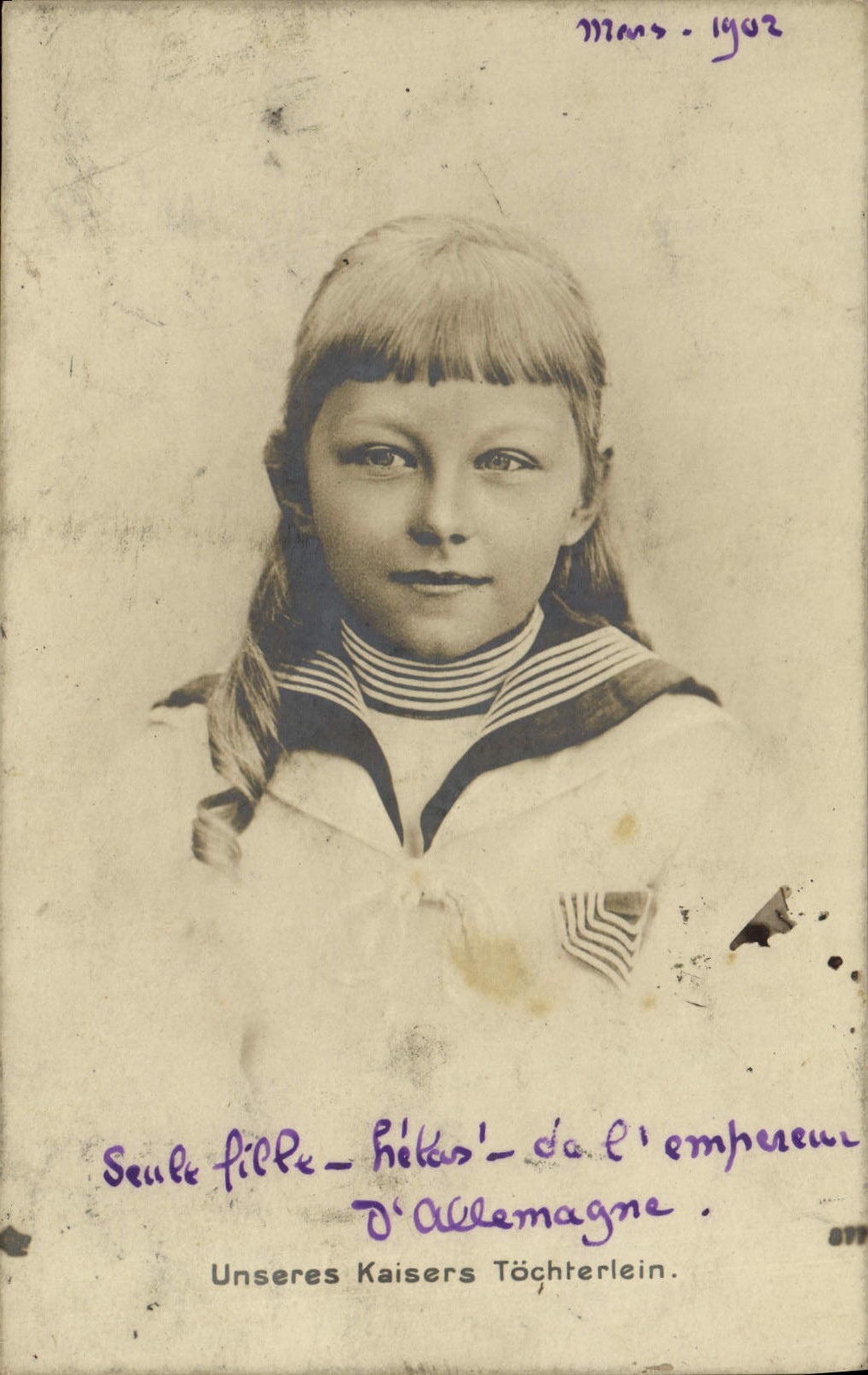 Princesse Viktoria-Luise d'Allemagne — Seule fille de l'empereur — édition universelle