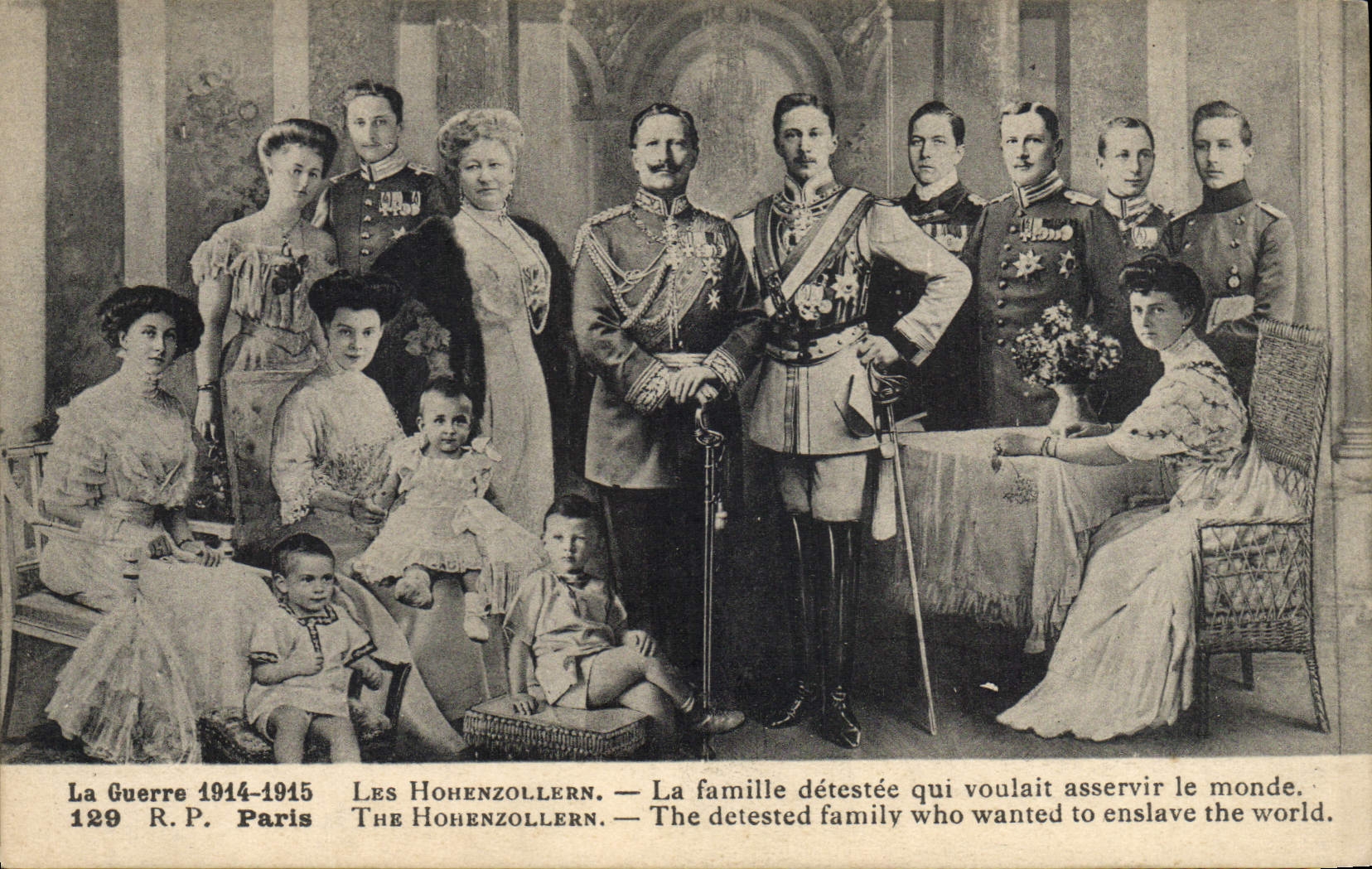 Les Hohenzollern — La famille détestée qui voulait asservir le monde — R.P. Paris n°129