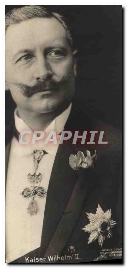 Kaiser Wilhelm II — portrait officiel — NEUESTE ORIGIN, n° 258