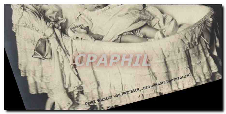 Prinz Wilhelm von Preussen, 'Der jüngste Hohenzoller' — carte postale sans éditeur ni numéro de série visible