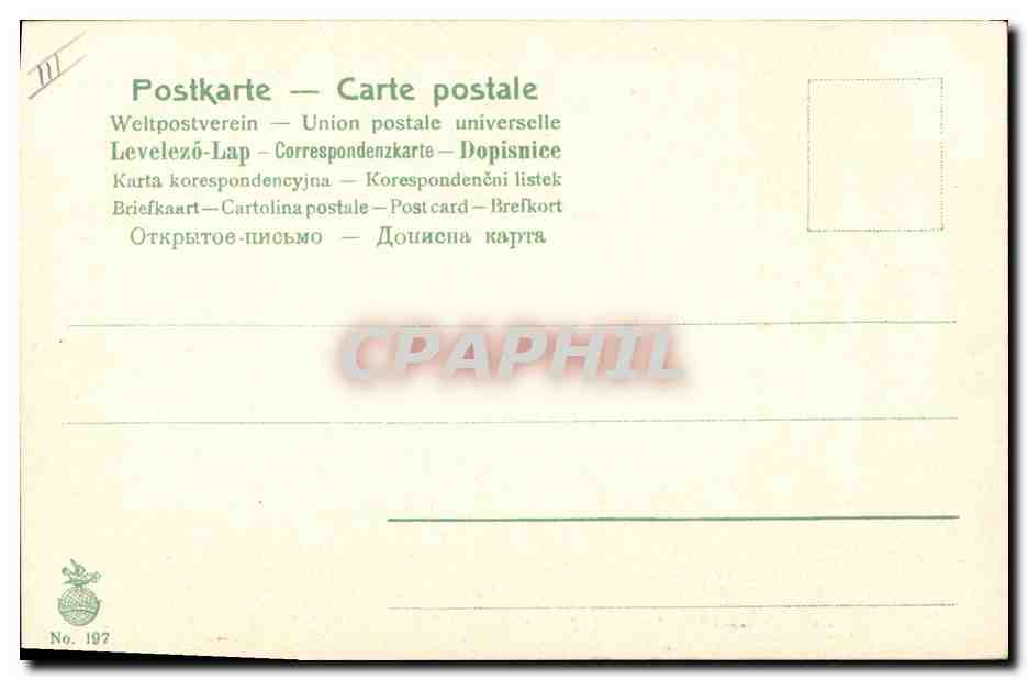 CPA Fantaisie Illustrateur Enfants — Rückseite