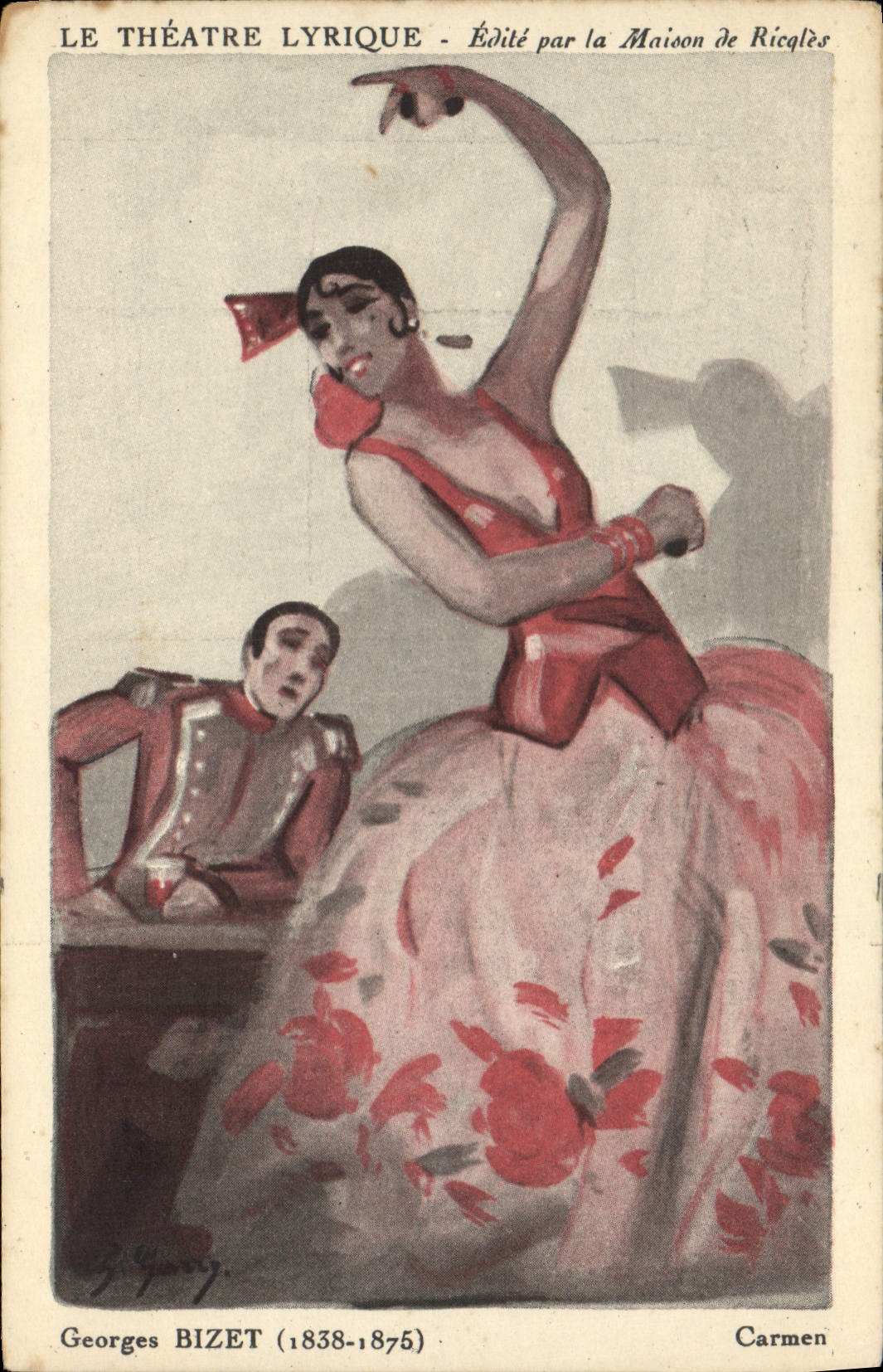Carmen — Opéra de Georges Bizet — Édité par la Maison de Ricglès