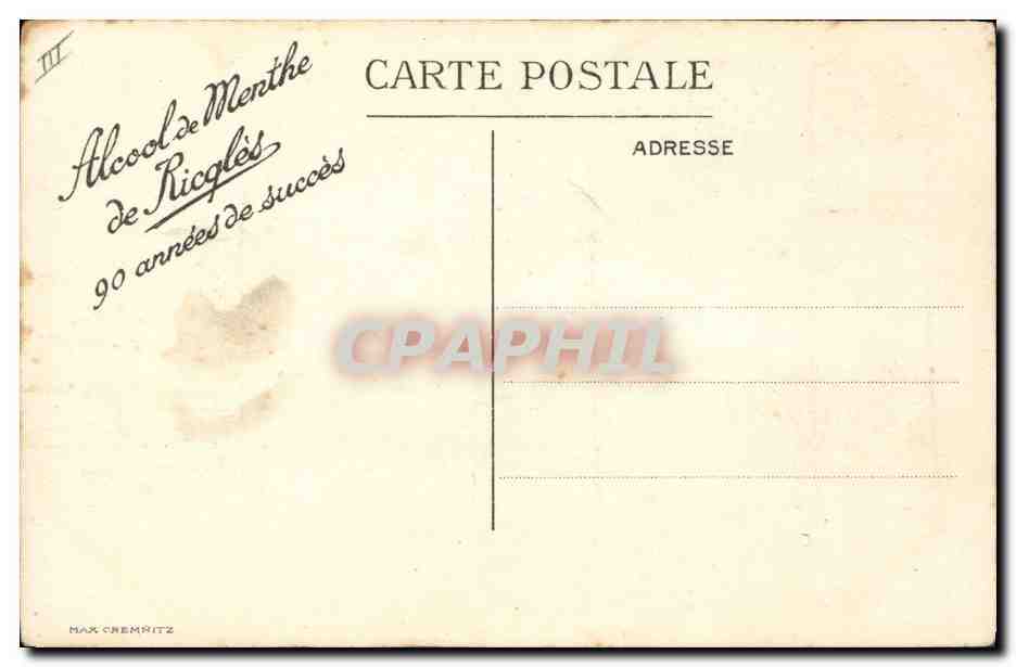 Carmen — Opéra de Georges Bizet — Édité par la Maison de Ricglès — Rückseite