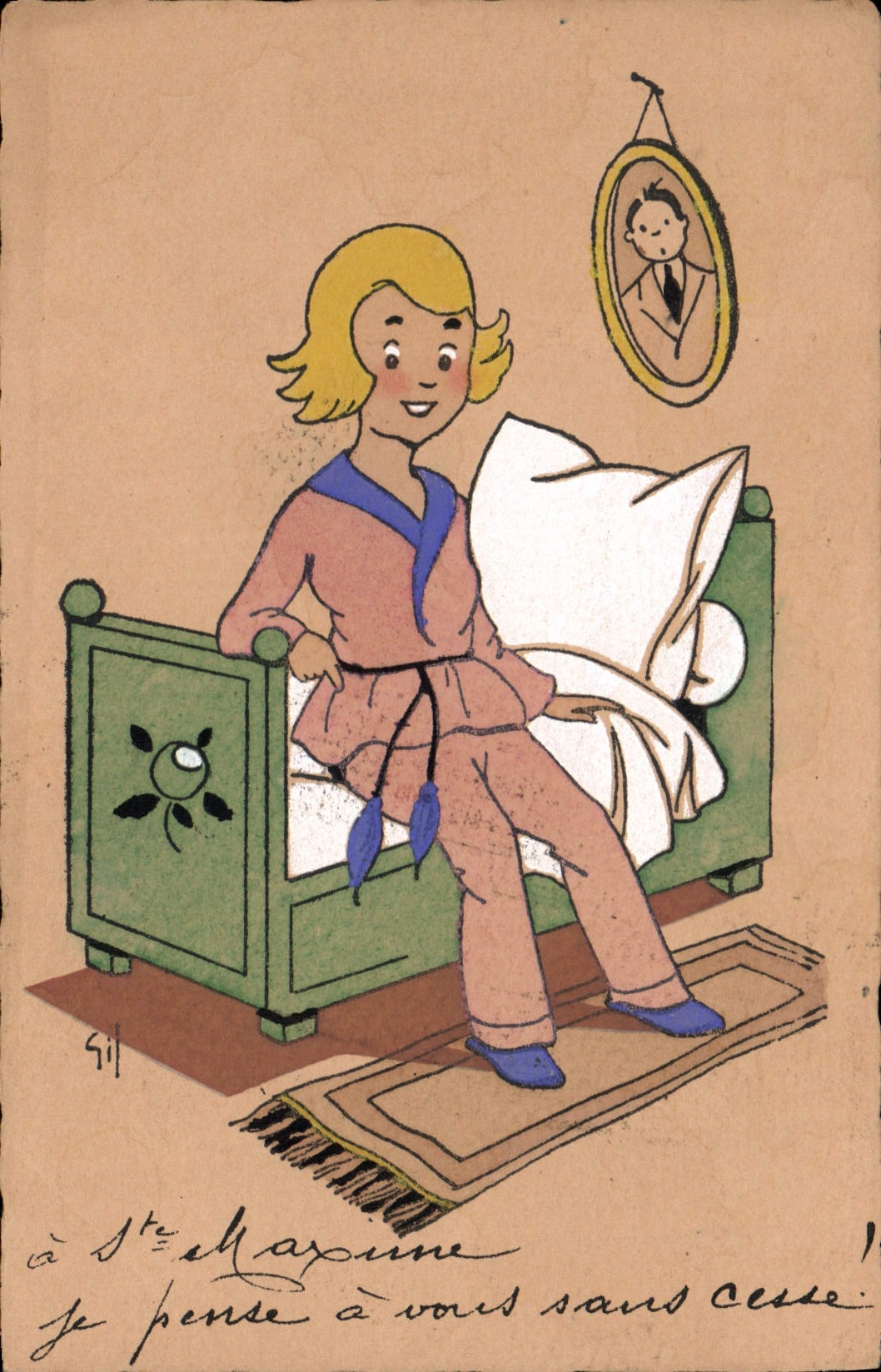 CPA Fantaisie Illustrateur Enfant