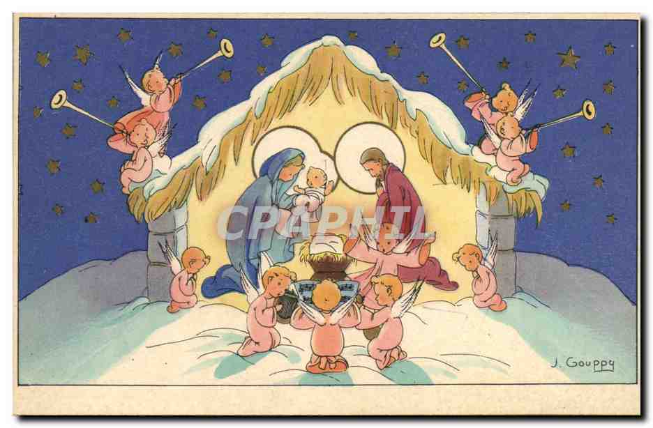 CPA Fantaisie Illustrateur Anges