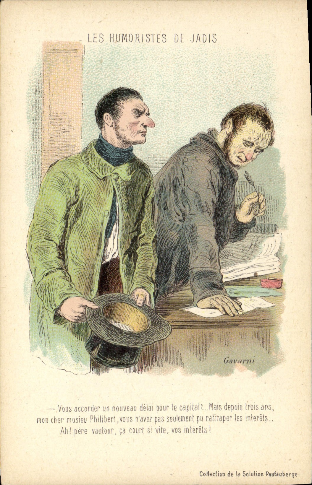 CPA Fantaisie Illustrateur Les humouristes de jadis 
