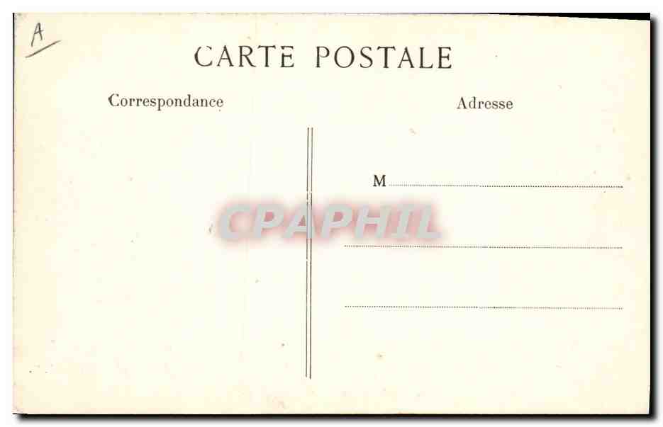 CPA Militaria Camp d'Auvours Repas en plein air  — Rückseite