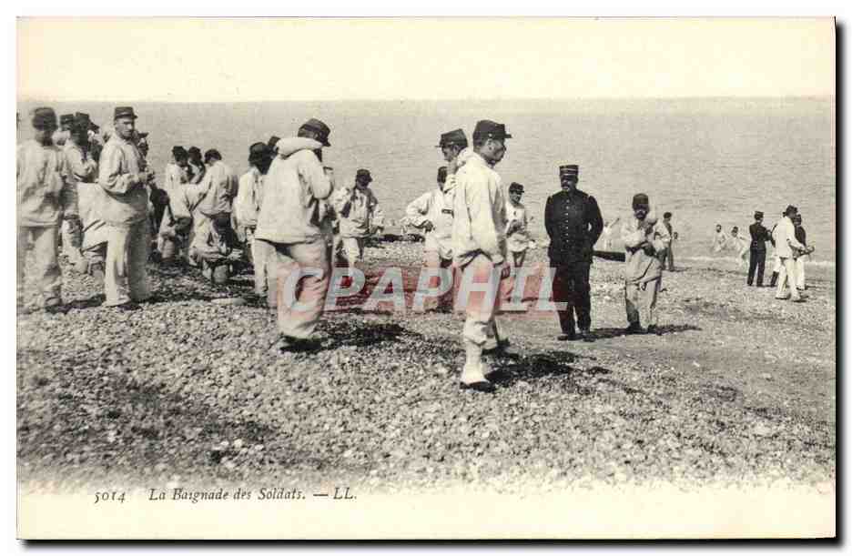La Baignade des Soldats — LL. — n° 5014