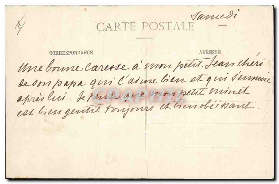 CPA Militaria Ecoles a feu Piece feu  — Rückseite