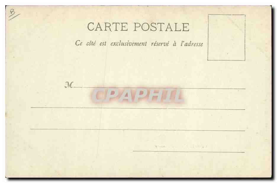 CPA Militaria Le defile place Carnot  — Rückseite