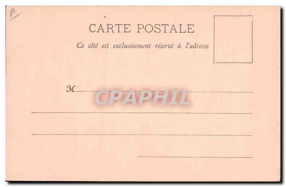 CPA Militaria La critique  — Rückseite