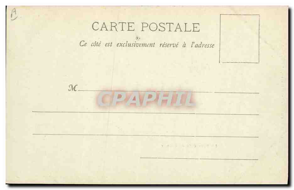 CPA Militaria Le defile Place Carnot  — Rückseite