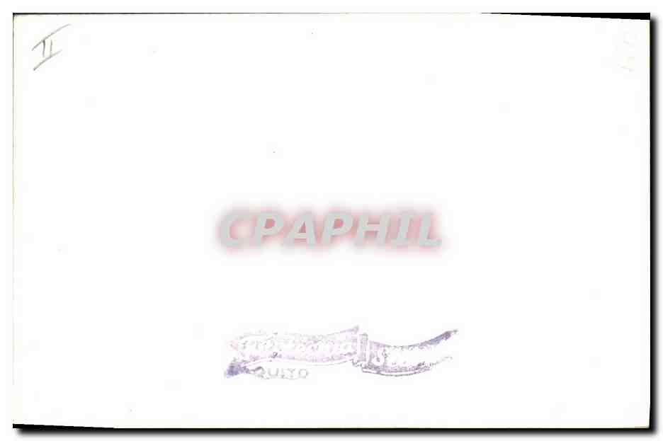 CPA Iguanas de las Galapagos Ecuador  — Rückseite