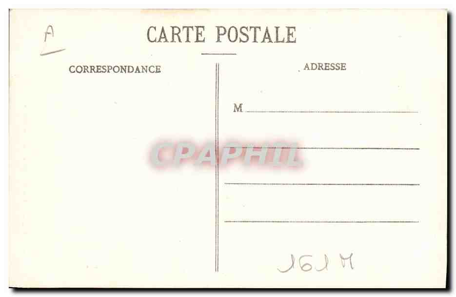 CPA Sud Tunisien Type d'esclave Soudanais  — Verso