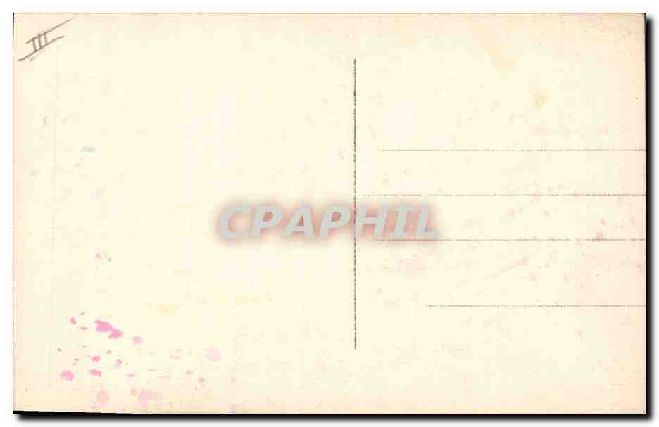 CPA Billets  — Rückseite