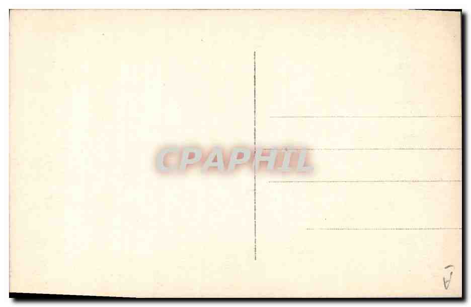 CPA Billets  — Rückseite