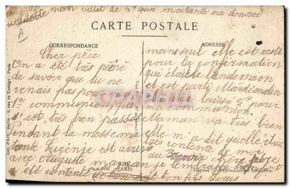 Soldat français — 5 francs 1944 — Banque de France — Verso