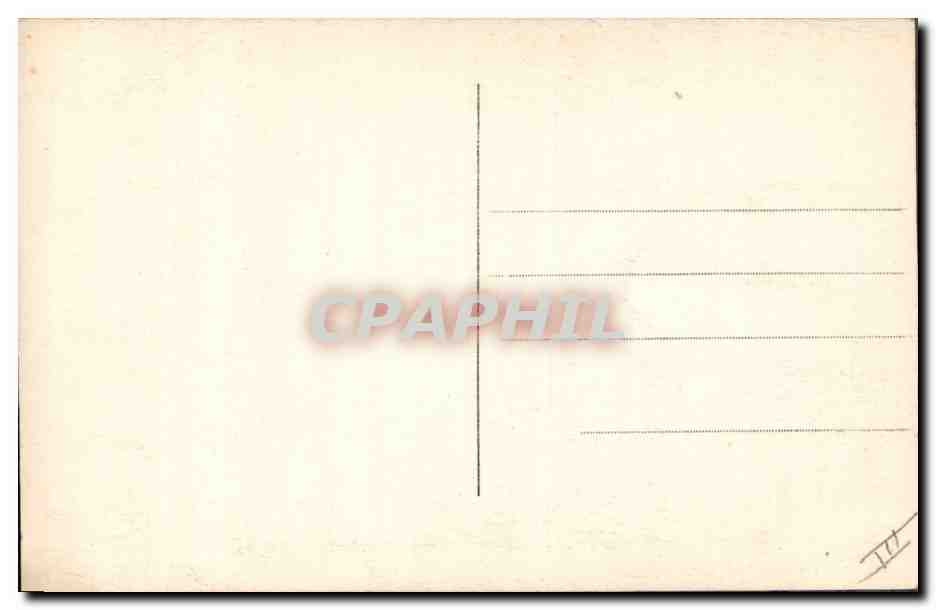 CPA Billet  — Rückseite