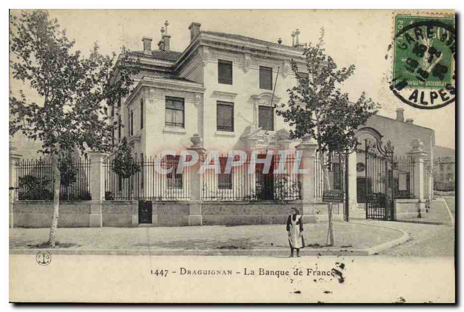 CPA Banque de France Draguignan