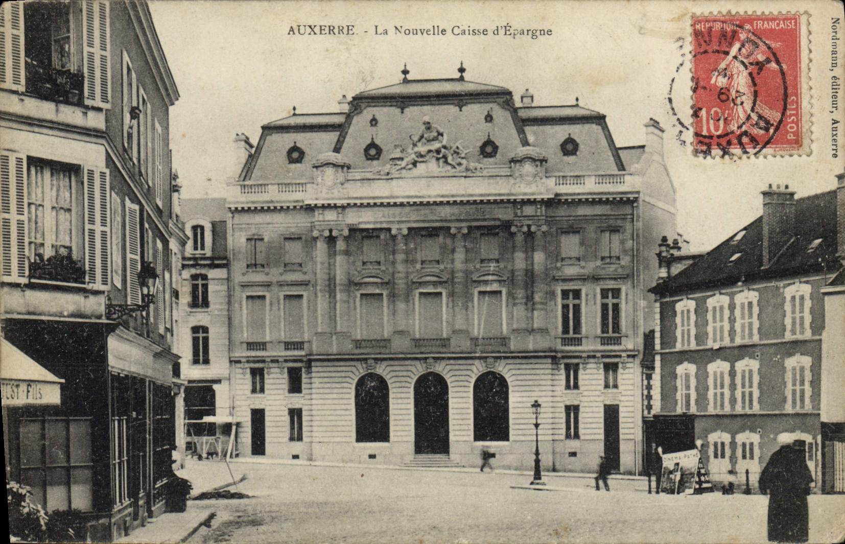 CPA Banque Auxerre La nouvelle Caisse d'Epargne 