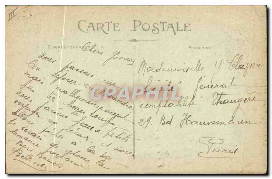 CPA Folklore La priere de la jeune Normande a son reveil  — Verso