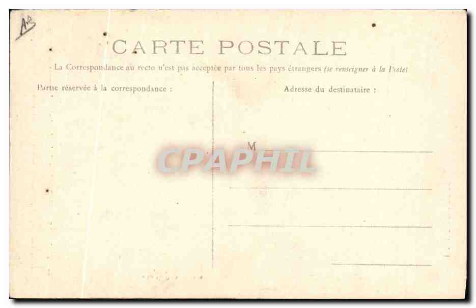 CPA Folklore Normandie Caen Habit de fete  — Verso