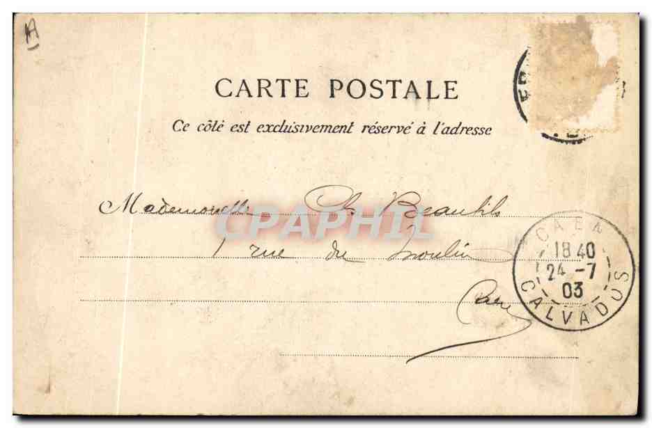 CPA Folklore Ce bon beurre de Vire La fabrication Normandie  — Verso