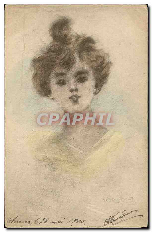 CPA Fantaisie Illustrateur Femme Henri Boutez 