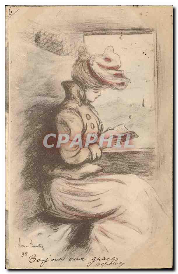 CPA Fantaisie Illustrateur Femme Henri Boutez 