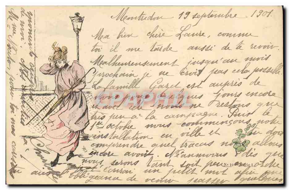 CPA Fantaisie Illustrateur Femme Henri Boutez 