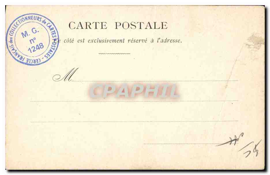 CPA Fantaisie Illustrateur Femme Henri Boutez  — Rückseite