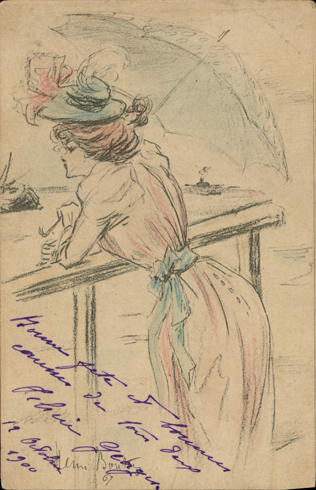 CPA Fantaisie Illustrateur Femme Henri Boutez 