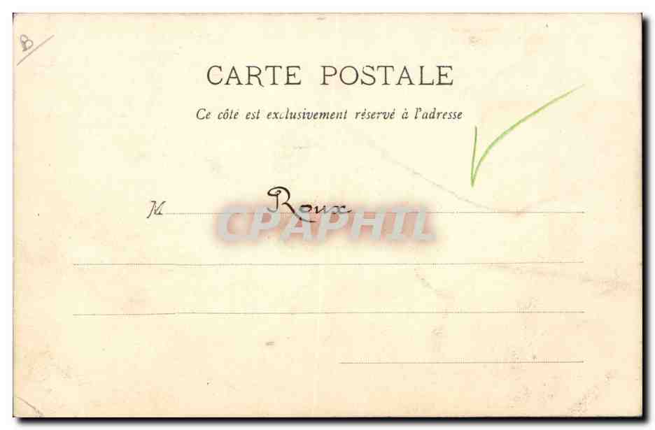 Femme avec chat — Bonne Année 1er Janvier 1902 — A. Nazay, phot.éditeur, Bordeaux — Rückseite