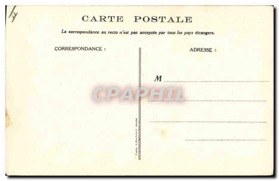 CPA Fantaisie Illustrateur Poulbot Victor Hugo La legende des siecles Petit Paul — Rückseite