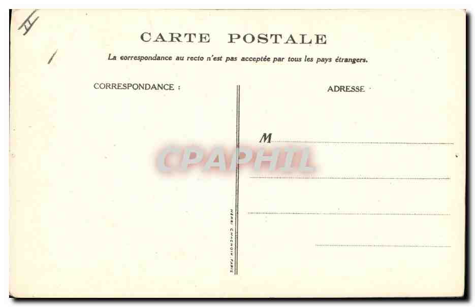 CPA Fantaisie Illustrateur Poulbot Victor Hugo La legende des siecles Petit Paul — Rückseite