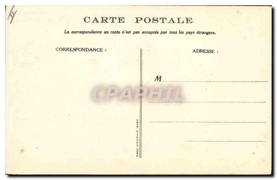 CPA Fantaisie Illustrateur Poulbot Victor Hugo Les Miserables La petite fille toute seule — Rückseite