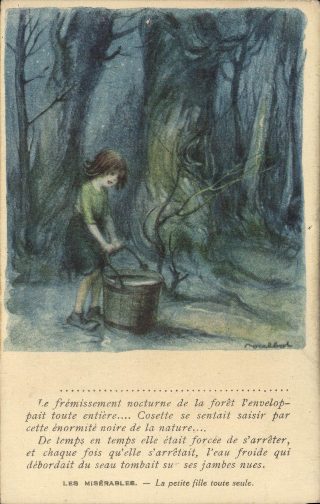 Cosette dans la forêt — Les Misérables — Némaï Chachouï, Paris