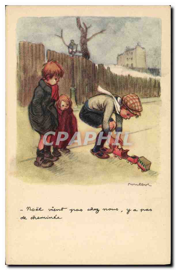 CPA Fantaisie Illustrateur Poulbot 