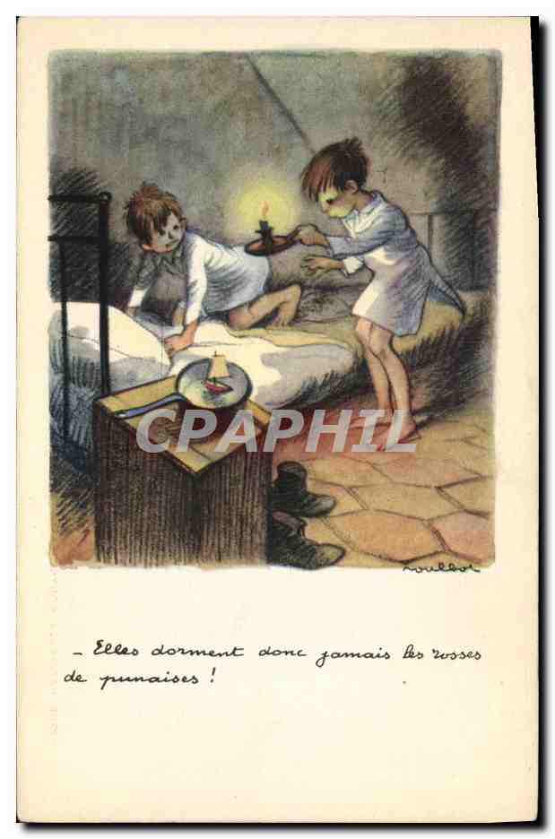 CPA Fantaisie Illustrateur Poulbot 