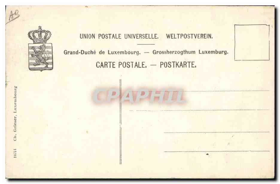 Prinzessin Antonia — enfant à cheval — Ch. Gräfener, Luxembourg — Reverso