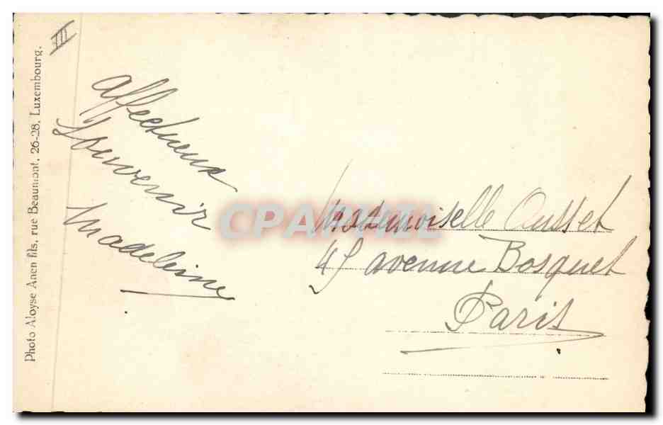 Le Prince Jean, Grand-Duc Héritier de Luxembourg — Photo Aloyse Anen fils, Rue Beaumont 26-28, Luxbg. — Reverso