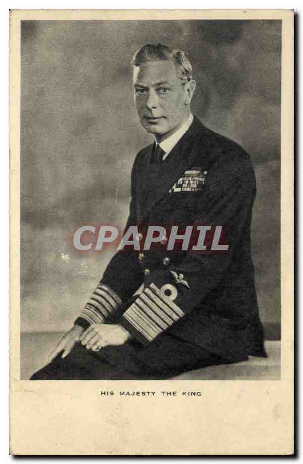 Portrait de Sa Majesté le Roi — Tuck's Post Card