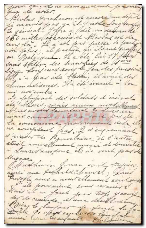 S.M. LA REINE ELISABETH et ses ENFANTS — Château de Route, Bruxelles — éditeur JHK n° 9402 — Achterkant
