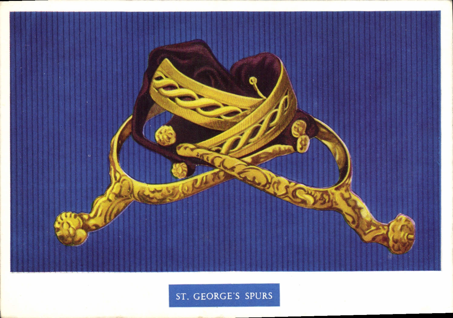 St. George's Spurs — série de 24 cartes pour cigarettes DE RESZKE — éditeur Godfrey Phillips
