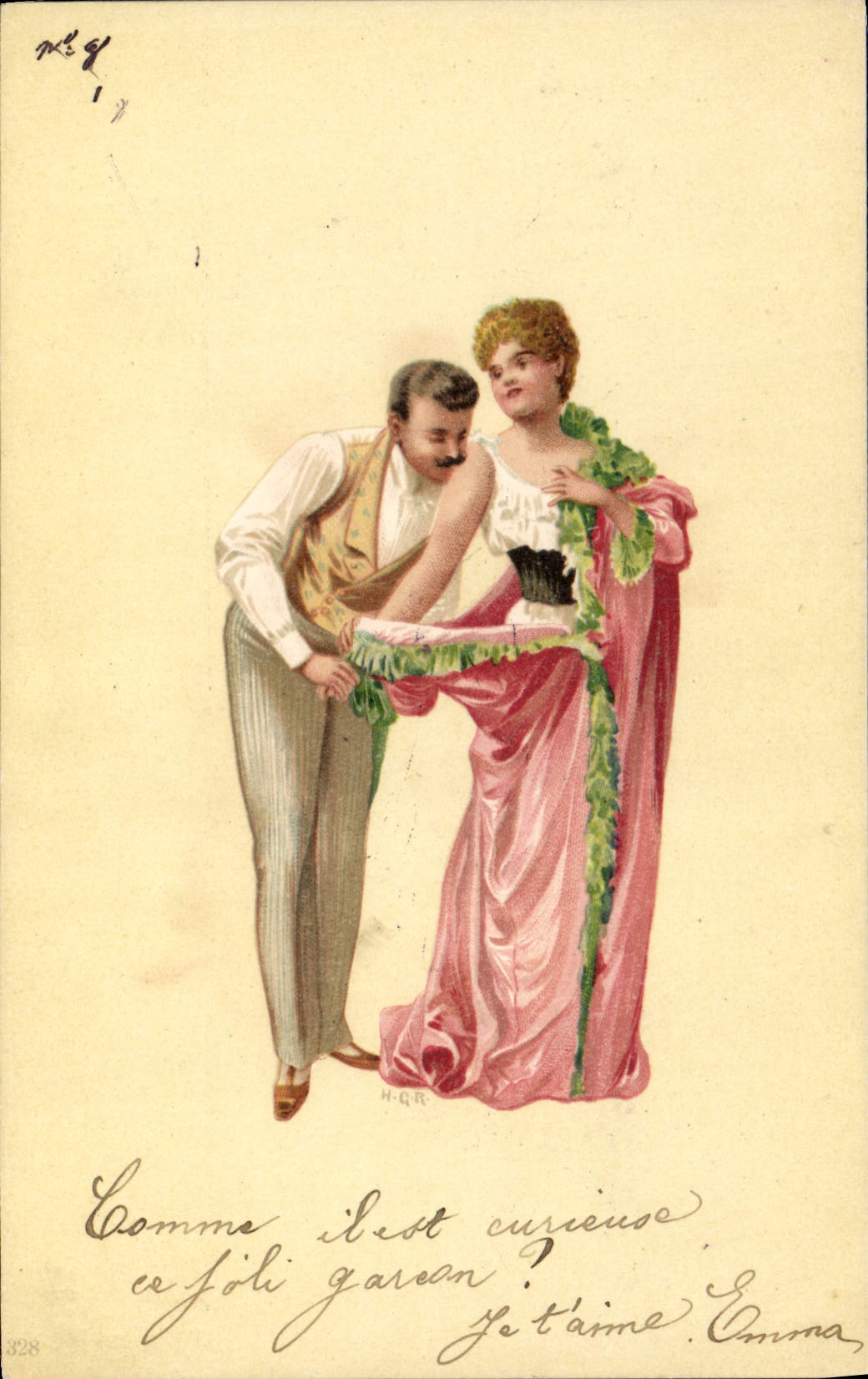 CPA Fantaisie Illustrateur Femme