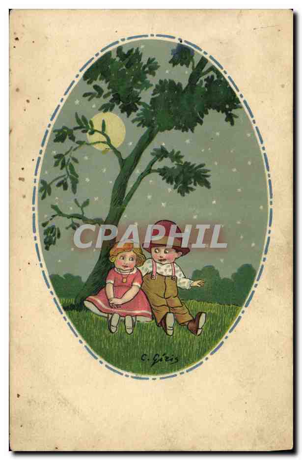 CPA Fantaisie Illustrateur Enfant