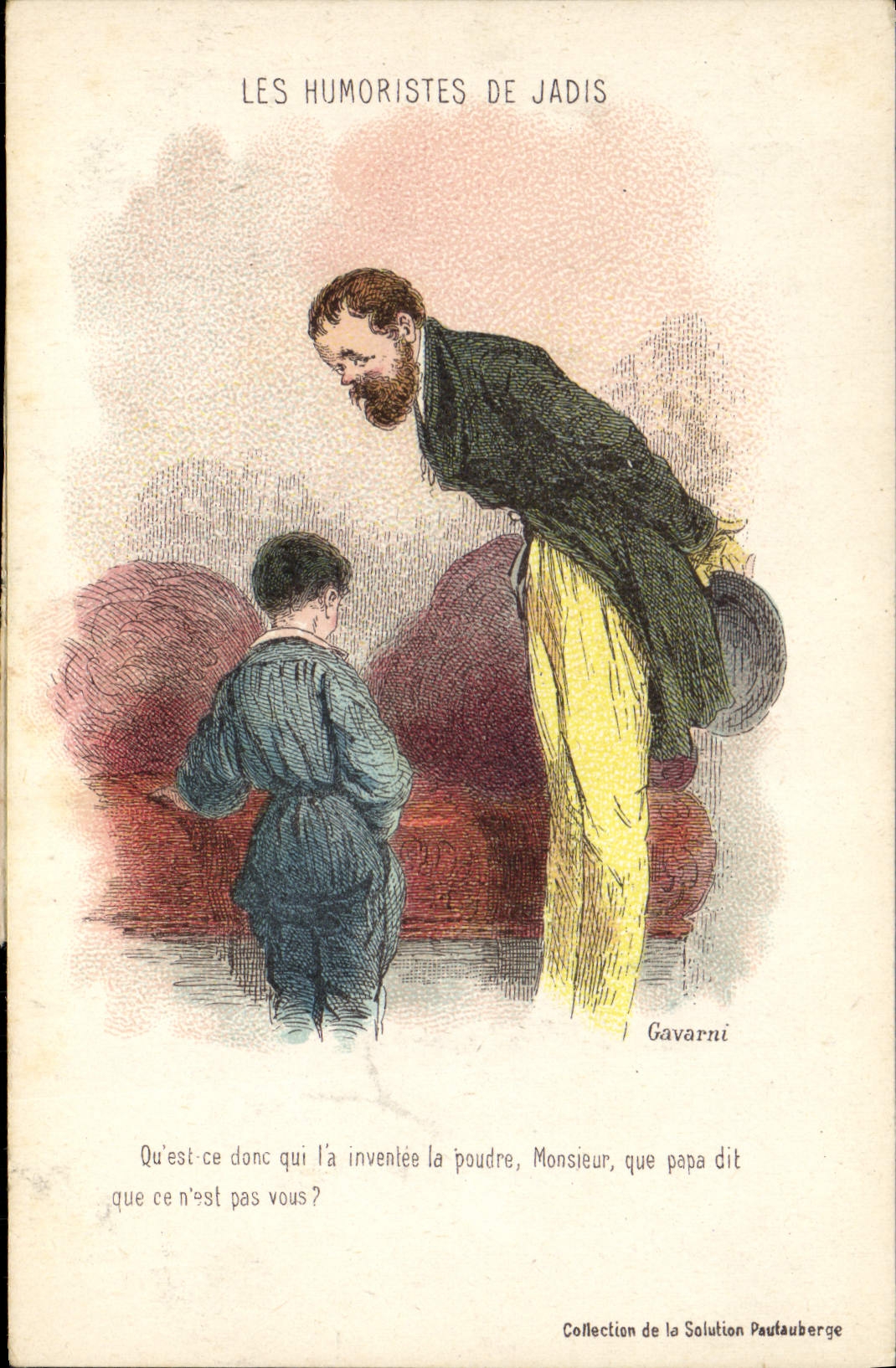 CPA Fantaisie Illustrateur Les humouristes de Jadis Gavarni